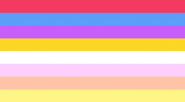 Bandiera dell’orgoglio Pangender