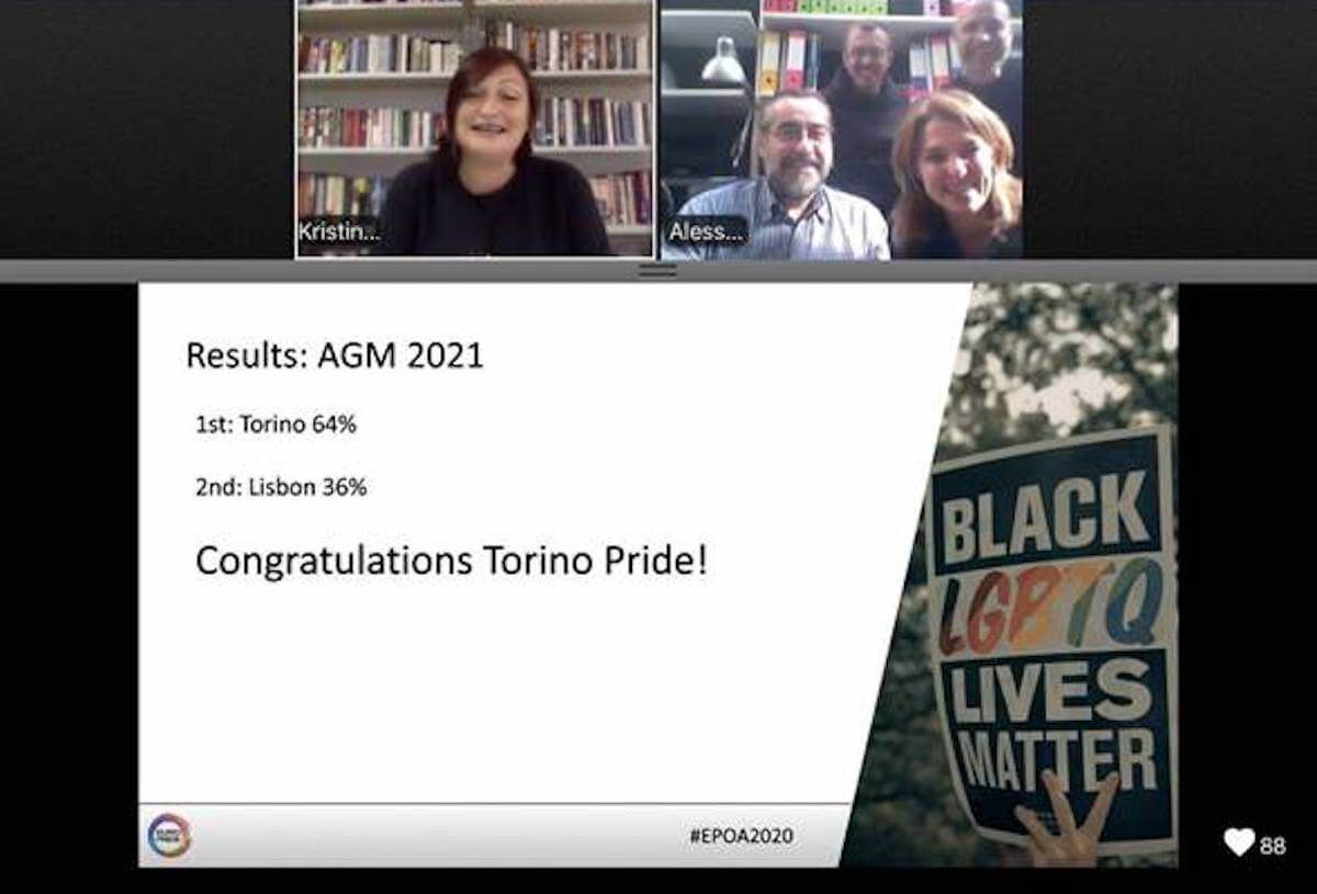 Torino ospiterà nel 2021 l'assemblea generale dei pride europei, è ufficiale - torino pride - Gay.it