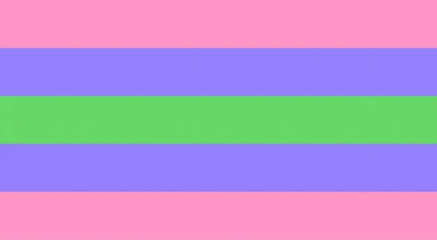 Bandiera dell’orgoglio trigender