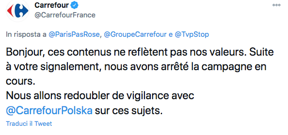 Carrefour in Polonia, stop alle campagne pubblicitarie sulla tv pubblica per Omotransfobia di Stato - Carrefour stop alle campagne pubblicitarie in Polonia causa omotransfobia di Stato 2 - Gay.it