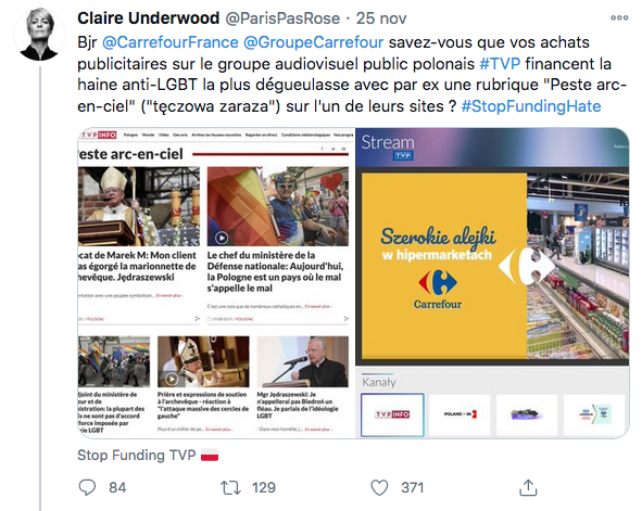 Carrefour in Polonia, stop alle campagne pubblicitarie sulla tv pubblica per Omotransfobia di Stato - Carrefour stop alle campagne pubblicitarie in Polonia causa omotransfobia di Stato - Gay.it