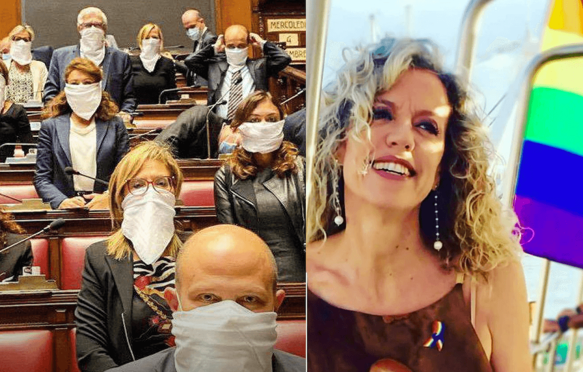 Cirinnà vs. Fratelli d’Italia: “quel bavaglio vi rappresenta, l’odio si nutre del silenzio. Il silenzio di chi è complice”