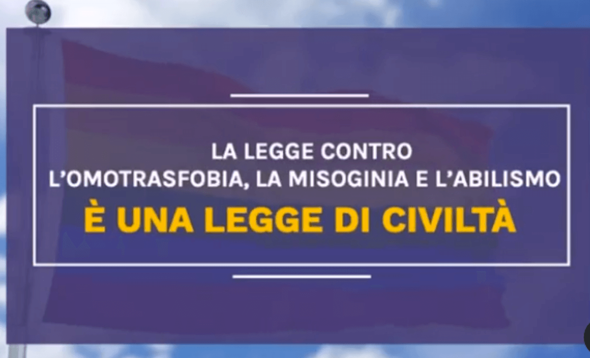 DDL Zan, la legge contro l’omotransfobia spiegata in un minuto – VIDEO