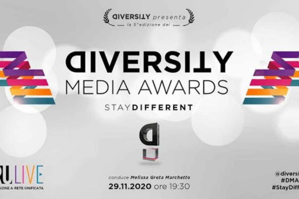 Diversity Media Awards 2020, segui con noi la cerimonia di premiazione in diretta streaming – video