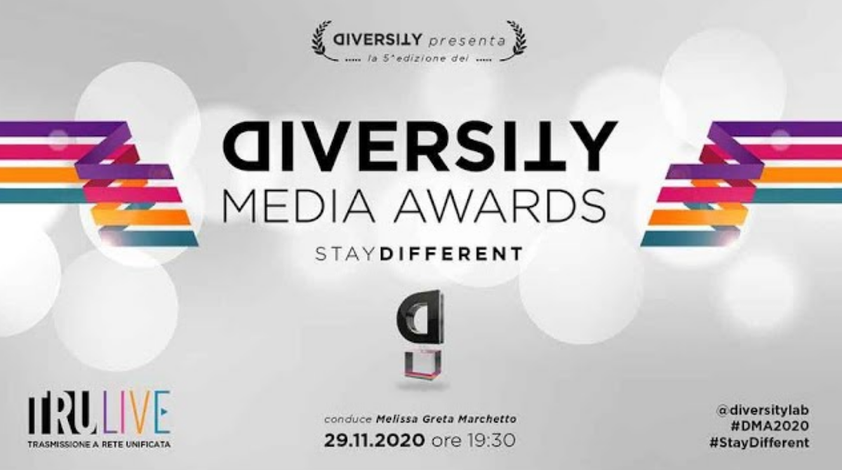 Diversity Media Awards 2020, segui con noi la cerimonia di premiazione in diretta streaming – video