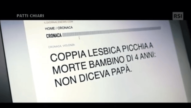 Francesca Brancati, quando una bufala web si tramuta in omofobia - il servizio della tv svizzera, video - FRANCESCA BRANCATI 2 - Gay.it