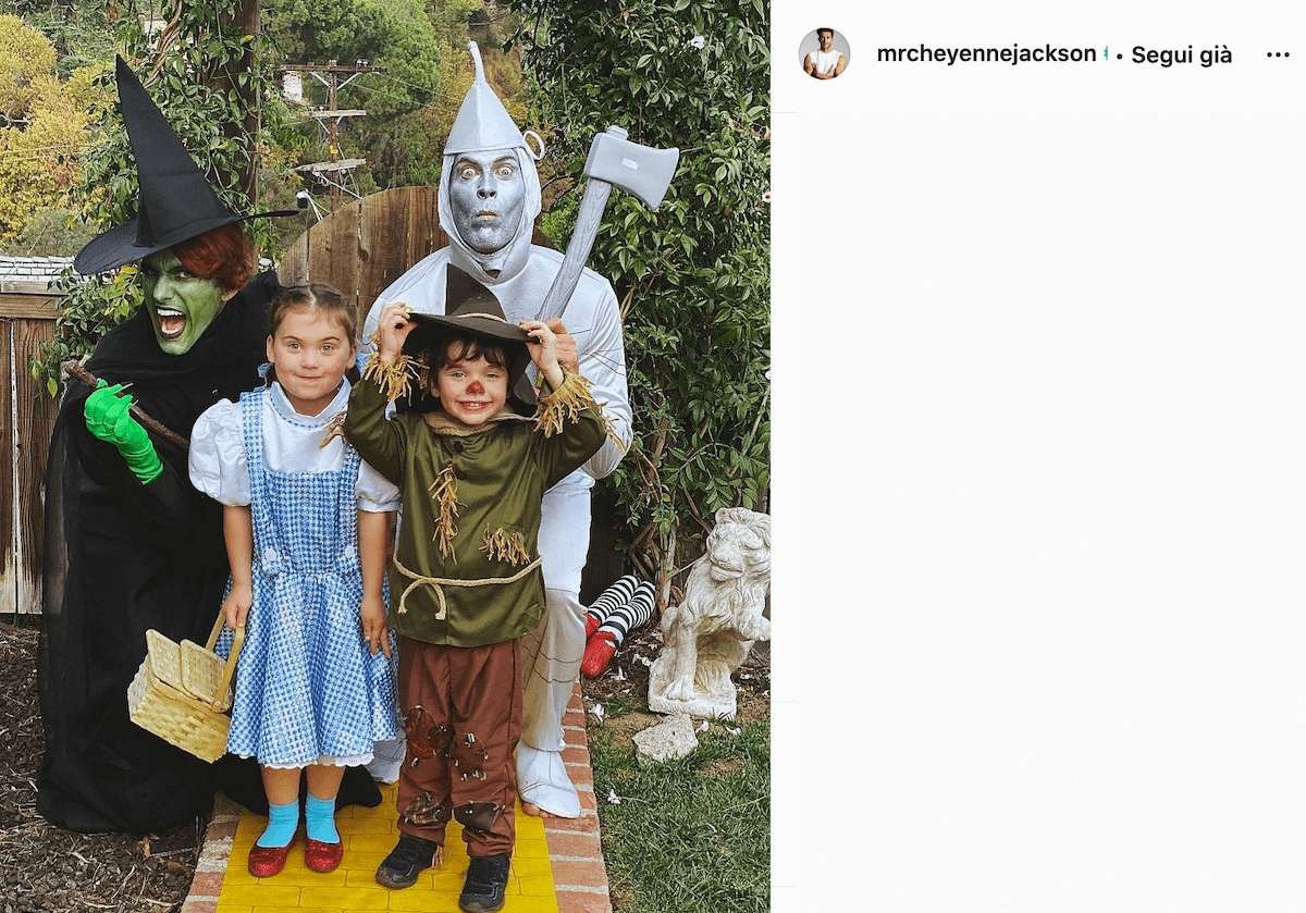 Halloween 2020, i costumi delle famiglie arcobaleno di Hollywood