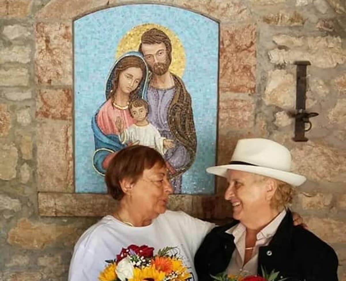 Maria Laura e Lidia “spose” in chiesa ad Assisi, il racconto