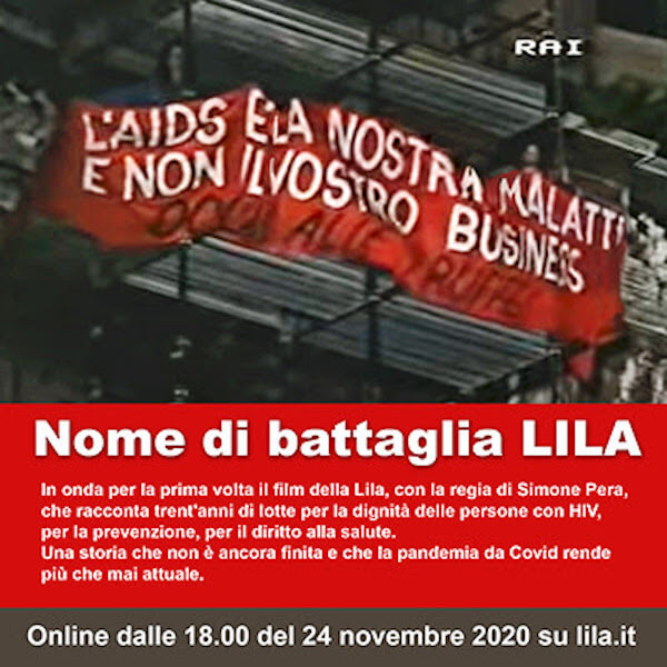 "Nome di battaglia LILA", il docufilm che racconta 30 anni di lotte per la dignità delle persone con l'HIV/AIDS - trailer - Nome di battaglia LILA 2 - Gay.it