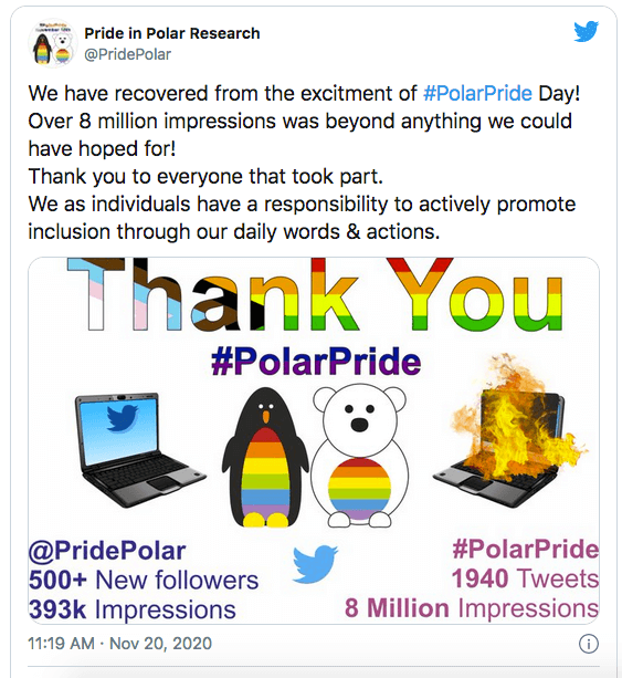 Primo storico Polar Pride al Polo Nord e al Polo Sud - le foto - Polar Pride 2 - Gay.it