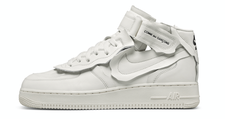 Le sneakers più cool dell'autunno-inverno 2020-2021 - Sneakers Nike Comme des Garcons Air Force 1 Mid - Gay.it
