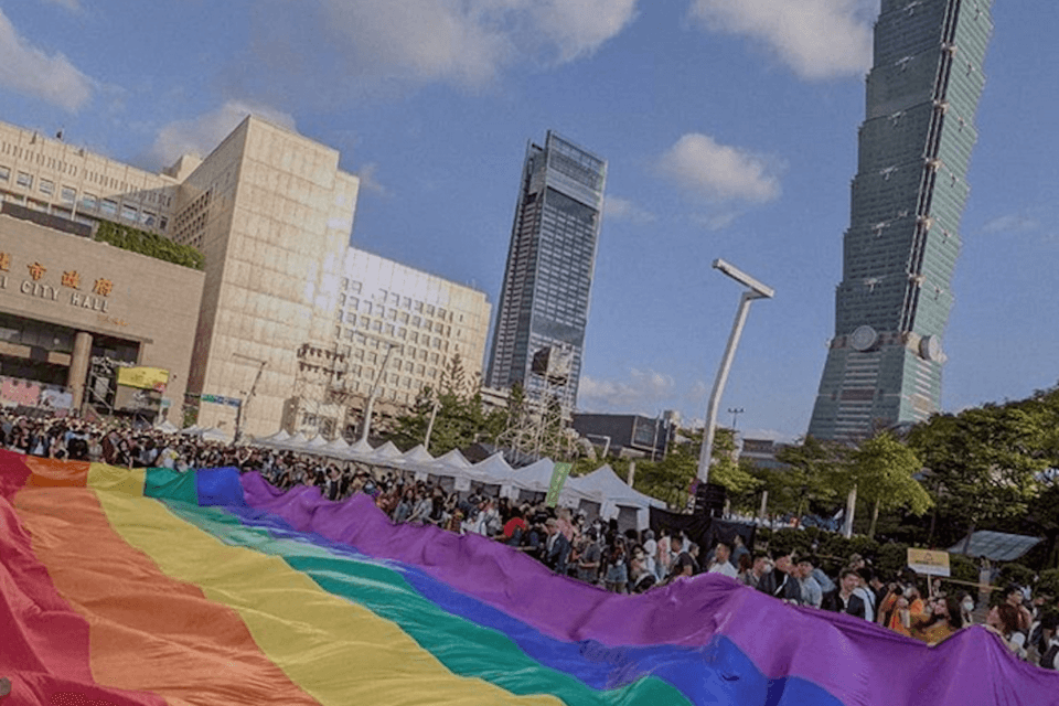 Taiwan, in 100.000 al Tapei Pride (senza Coronavirus) - Taiwan in 200.000 al Tapei Pride senza Coronavirus - Gay.it