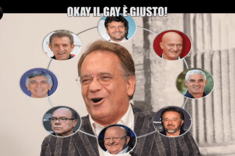 "Ok il Gay è Giusto", Alessandro Cecchi Paone partecipa alla squallida caccia al gay de Le Iene - video - cecchi paone gay le iene - Gay.it