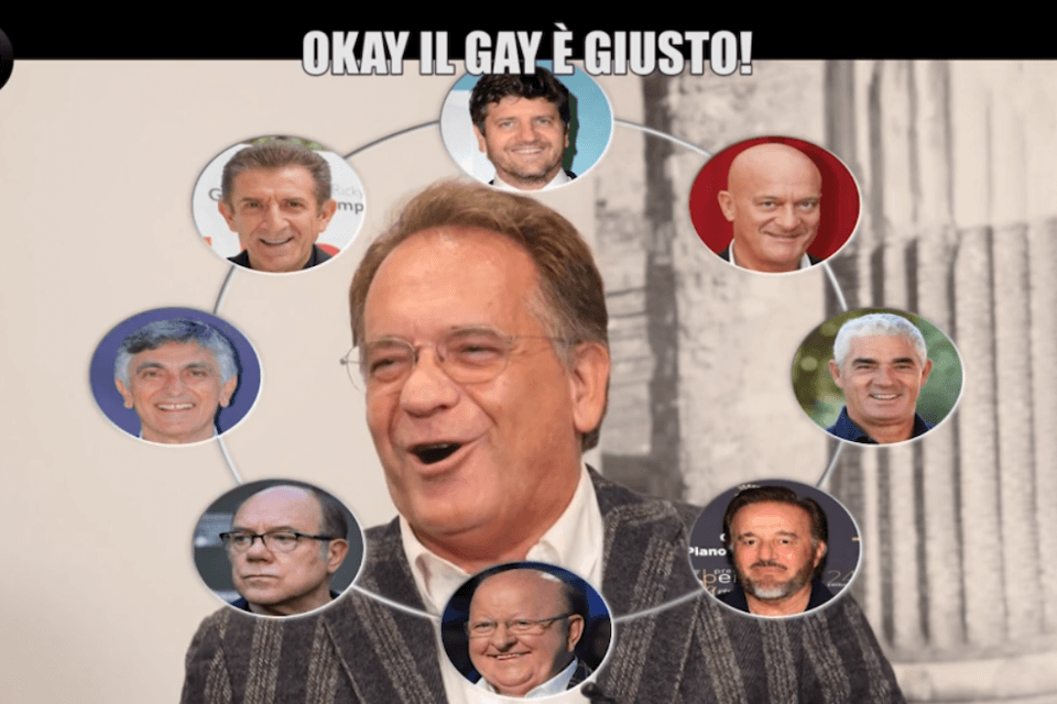 “Ok il Gay è Giusto”, Alessandro Cecchi Paone partecipa alla squallida caccia al gay de Le Iene – video