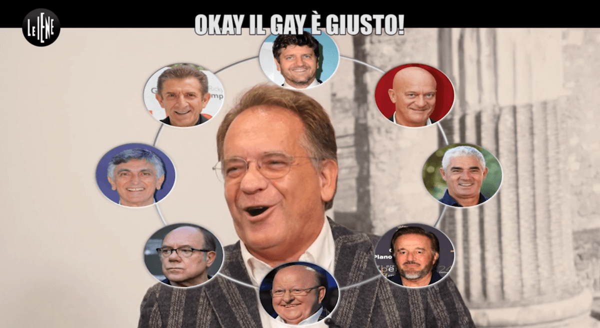 La TV italiana e la rappresentazione LGBTQ+ tra cortigiani e pionieri - cecchi paone gay le iene - Gay.it