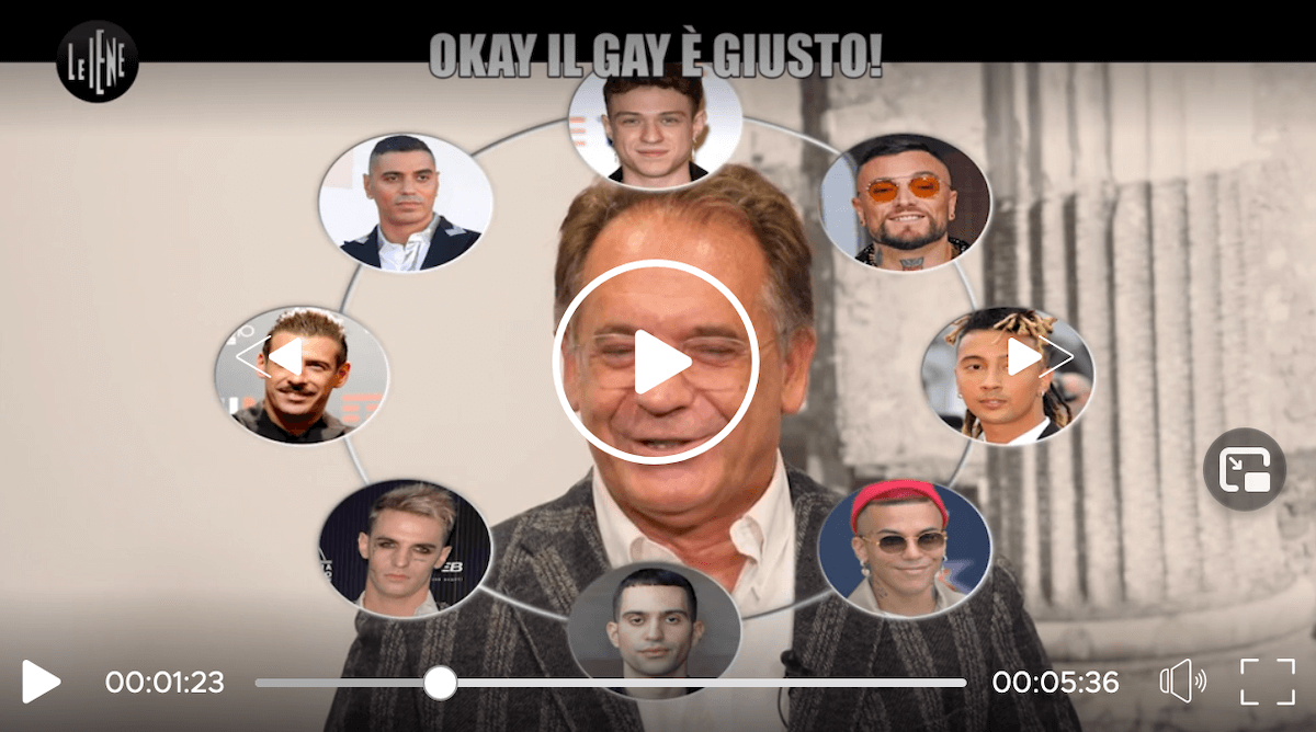 "Ok il Gay è Giusto", Alessandro Cecchi Paone partecipa alla squallida caccia al gay de Le Iene - video - cecchi paone le iene - Gay.it