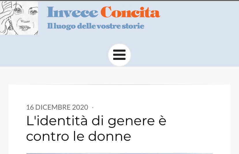 Concita De Gregorio condivide sul suo blog lettera transfobica: “l'identità di genere è contro le donne” - 4AB84809 01C5 400F 9FC3 E17B321B315C - Gay.it
