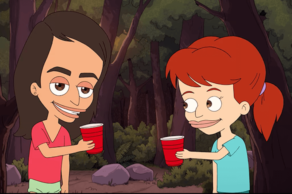 Big Mouth, un'adolescente trans nella 4a stagione della serie animata Netflix - Big Mouth Natalie bimba trans - Gay.it