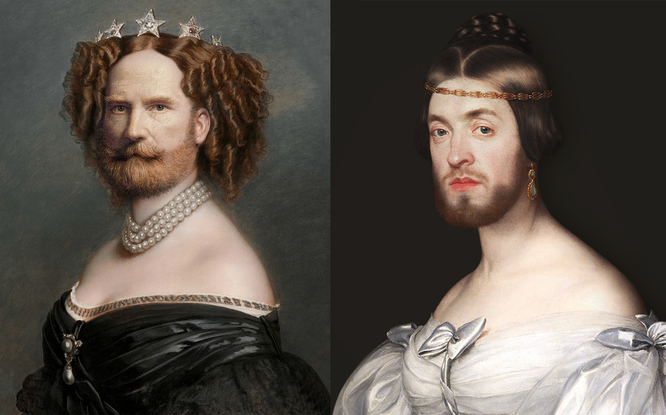Le dame con il volto maschile e l’identità di genere nelle opere di Sabine Pigalle