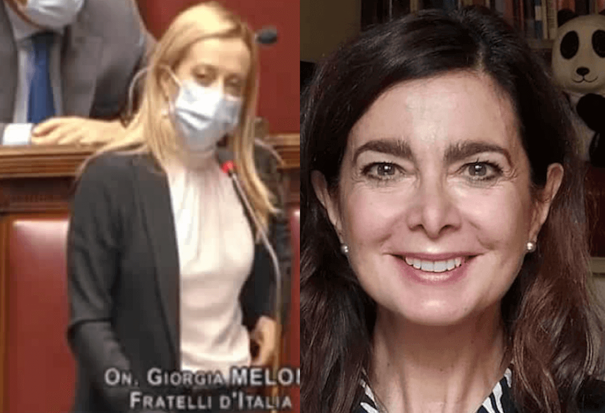 Meloni sui migranti:  “avremo flotte di barconi battenti bandiera arcobaleno” – durissimala replica di Boldrini