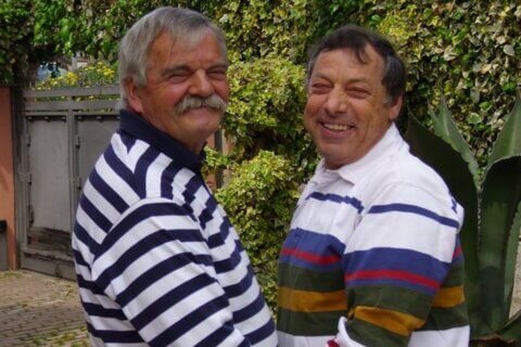 Addio a Orlando Dello Russo, dopo 55 anni d'amore con Bruno Di Febbo e tante battaglie per i diritti LGBT - Orlando Dello Russo dopo 55 anni damore con Bruno Di Febbo 2 - Gay.it