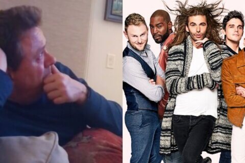 Papà guarda Queer Eye per la prima volta, la sua reazione è virale - VIDEO - Papà guarda Queer Eye per la prima volta - Gay.it