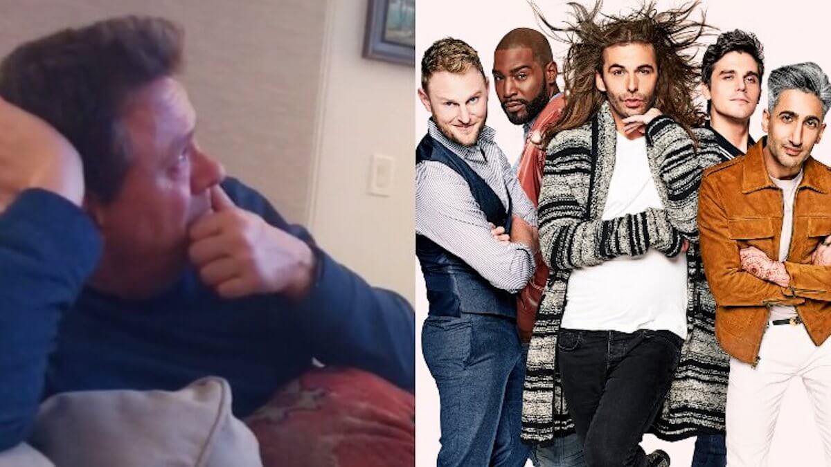 Papà guarda Queer Eye per la prima volta, la sua reazione è virale – VIDEO