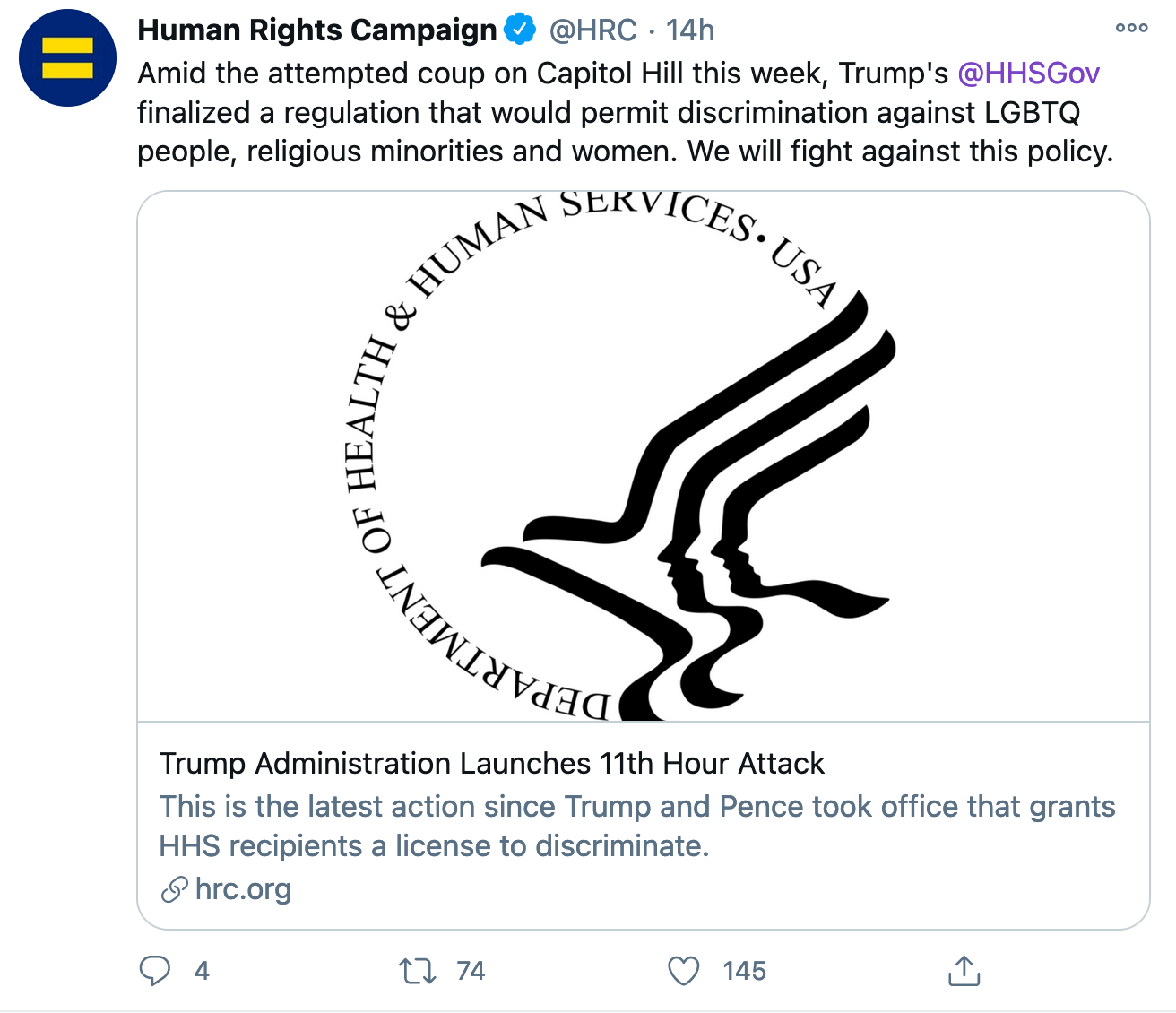 Anche se ai titoli di coda, l'amministrazione Trump di nuovo all'attacco dei diritti LGBT - Anche se ai titoli di coda lamministrazione Trump di nuovo allattacco dei diritti LGBT - Gay.it