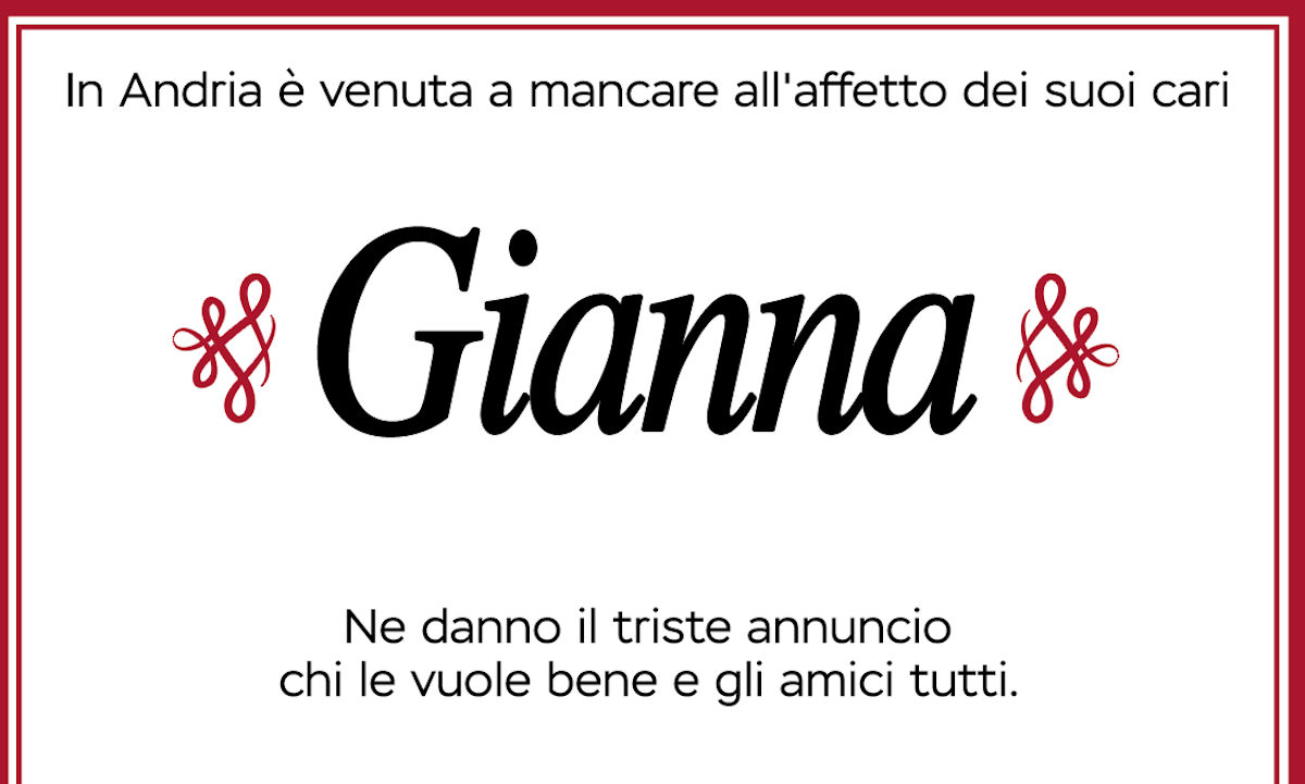 Andria, muore donna trans ma la famiglia affige manifesti funebri con il nome al maschile – l’omaggio di Taffo