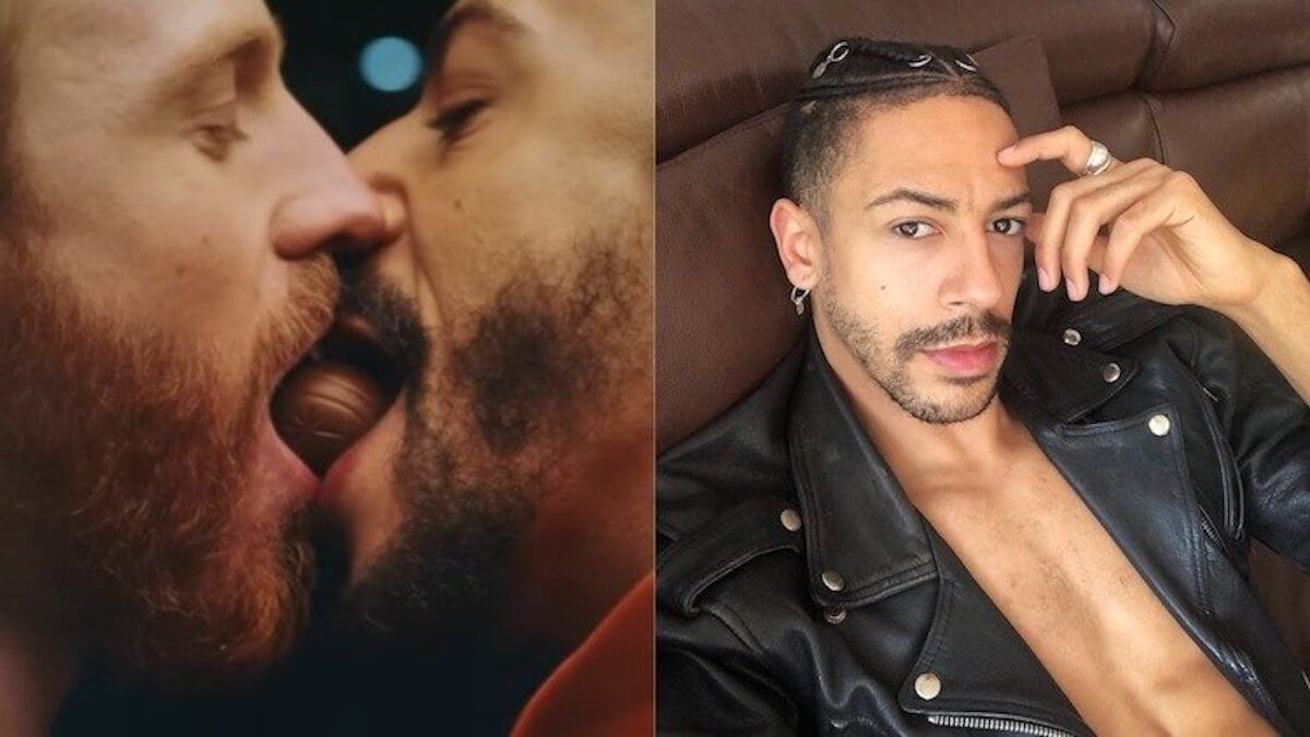 Callum Sterling, il modello replica agli insulti omofobi dopo lo spot Cadbury con bacio gay