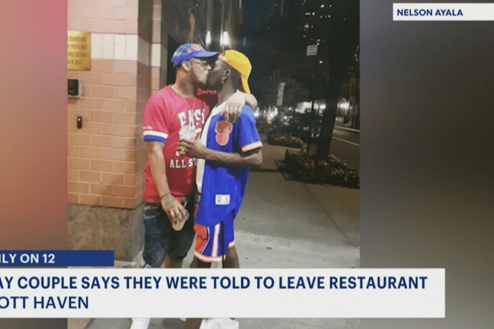 Coppia gay cacciata da un ristorante per un abbraccio - Coppia gay cacciata da un ristorante per un abbraccio - Gay.it