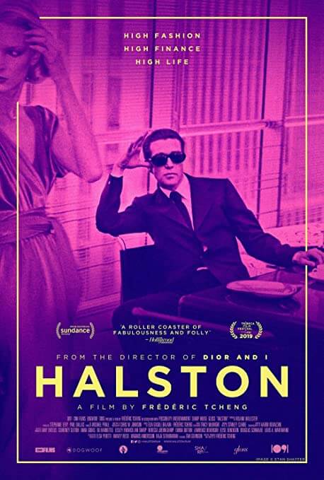 Halston, il trailer del doc sull'iconico stilista - Halston poster - Gay.it