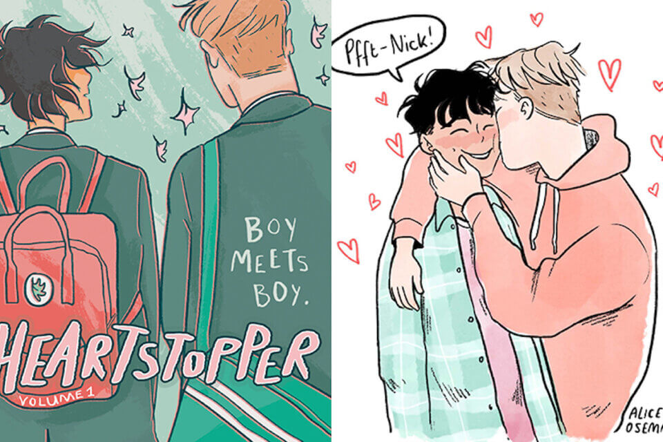 Heartstopper, la graphic novel LGBT diventa serie live action Netflix - Heartstopper header - Gay.it