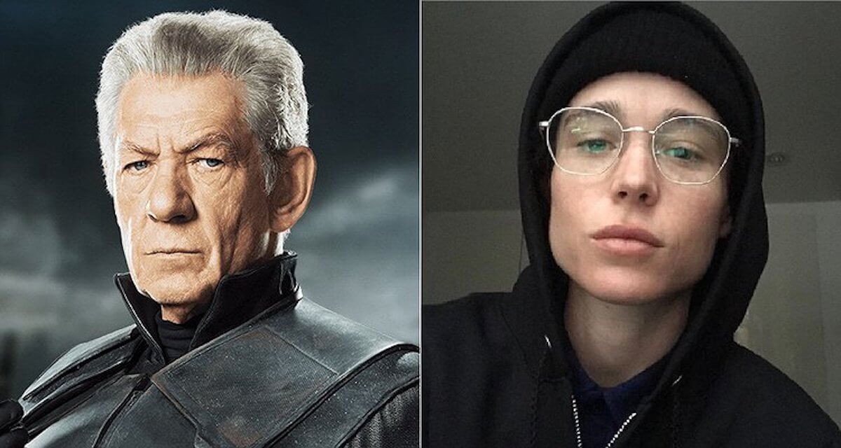 82 anni di Ian McKellen, sir della comunità LGBT: le sue più celebri dichiarazioni - Ian McKellen ed Elliot Page - Gay.it