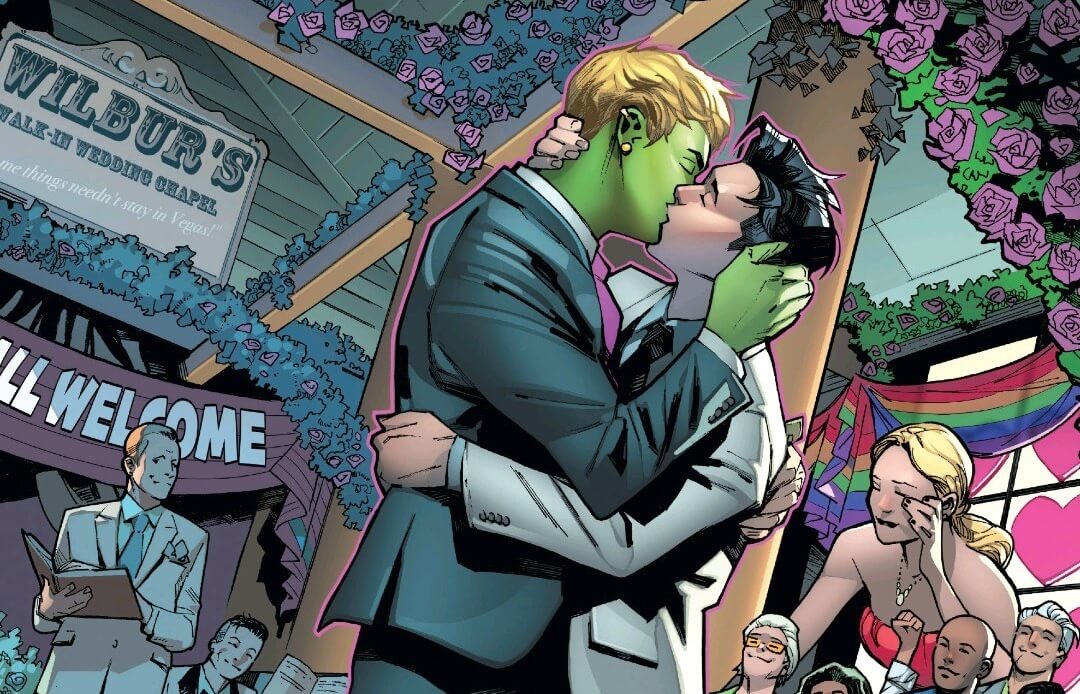 WandaVision ha dato alla luce il primo supereroe gay del Marvel Cinematic Universe - Marvel Comics Empyre 4 same sex wedding - Gay.it