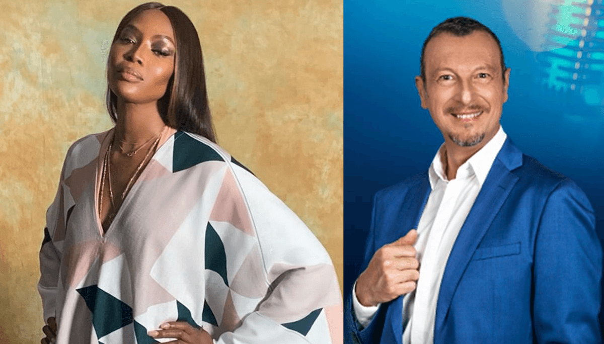 Sanremo 2021, Amadeus annuncia Naomi Campbell co-conduttrice: “Vedrete, sarà magnifica”
