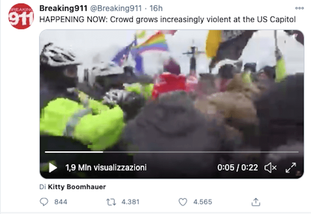 'Gays For Trump', presenti anche gli elettori gay del tycoon al tentato golpe in Campidoglio - gays for trump 00002 - Gay.it