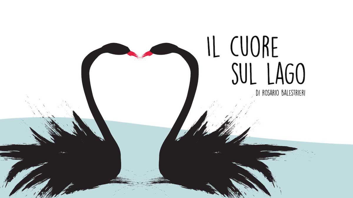 Il Cuore sul Lago, la favola con due cigni neri innamorati vittime di omofobia