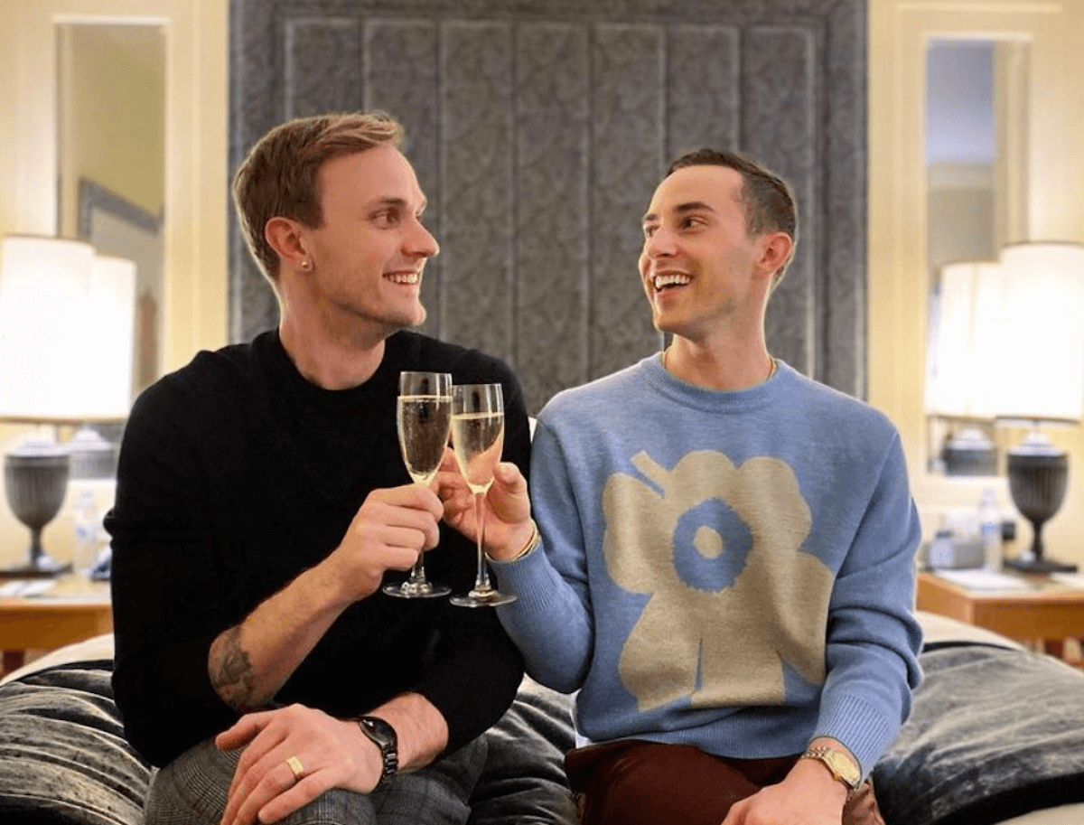 Adam Rippon sposa Jussi-Pekka Kajaala, l’annuncio social