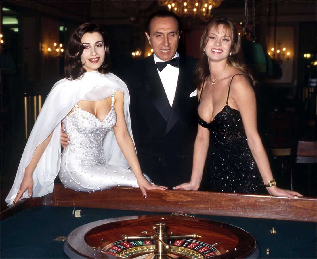 anna falchi e claudia koll, sanremo 1995, donne del festival