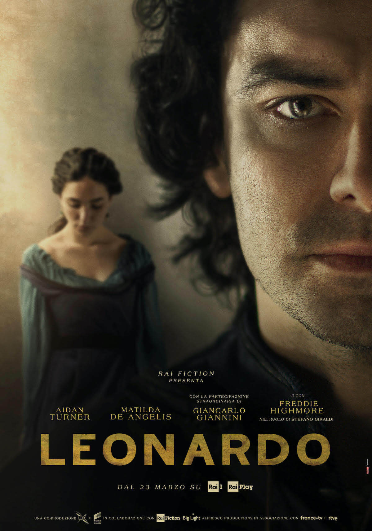 Leonardo, dal 23 marzo in prima visione mondiale su Rai1 la serie evento su Leonardo Da Vinci - Leonardo - Gay.it