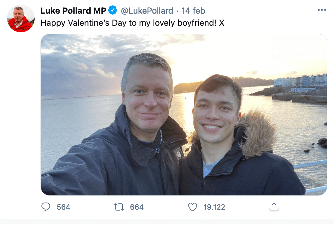 Luke Pollard, il deputato inglese pubblicato foto con il fidanzato e piovono commenti omofobi: la sua replica - Luke Pollard 2 - Gay.it