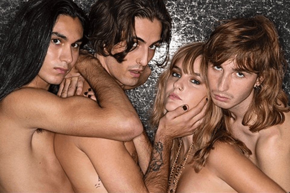 Sanremo 2021, i Maneskin a nudo tra bisessualità e "libertà sessuale" - la gallery social - Maneskin 2 - Gay.it