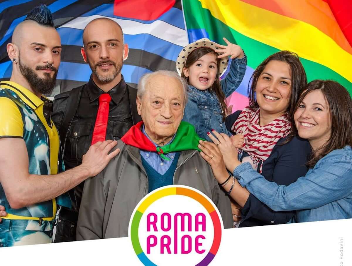 Addio a Modesto Di Veglia, partigiano volto del Roma Pride 2018