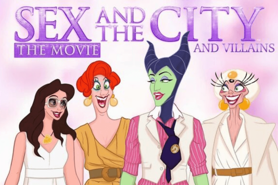Se i personaggi Disney interpretassero iconici film - la gallery da Brokeback Mountain a Sex and the City - Personaggi Disney nei film - Gay.it
