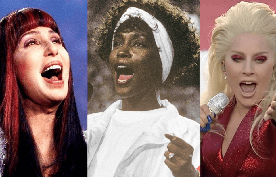 Super Bowl, tutte le popstar che hanno cantato l'inno nazionale USA - VIDEO - Super Bowl tutte o quasi le popstar che hanno cantato linno nazionale USA VIDEO - Gay.it