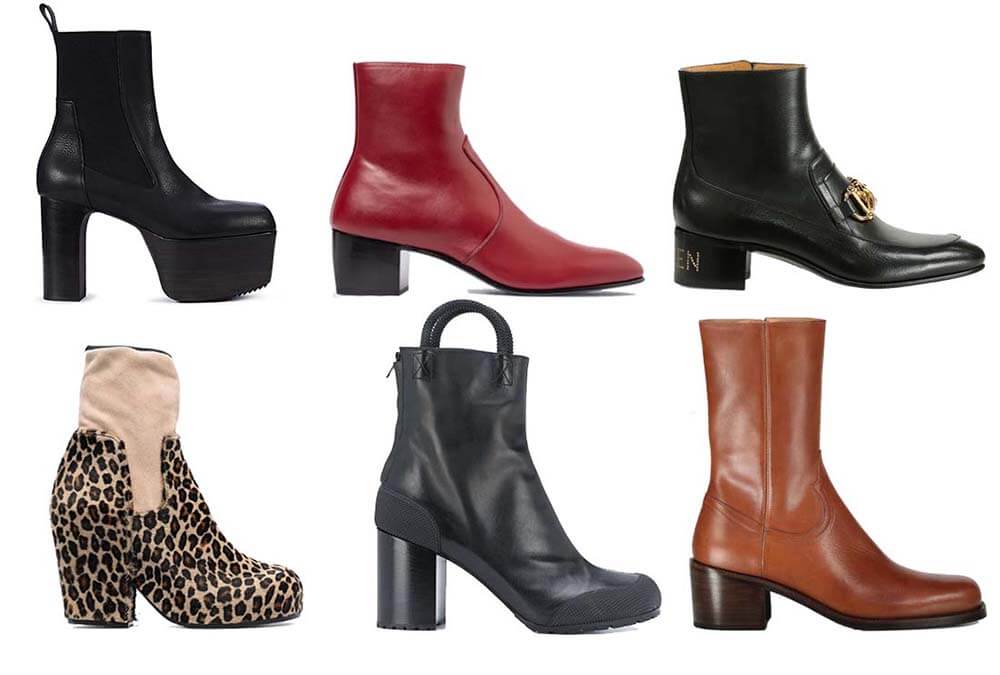 Scarpe con tacco: must have per il guardaroba maschile