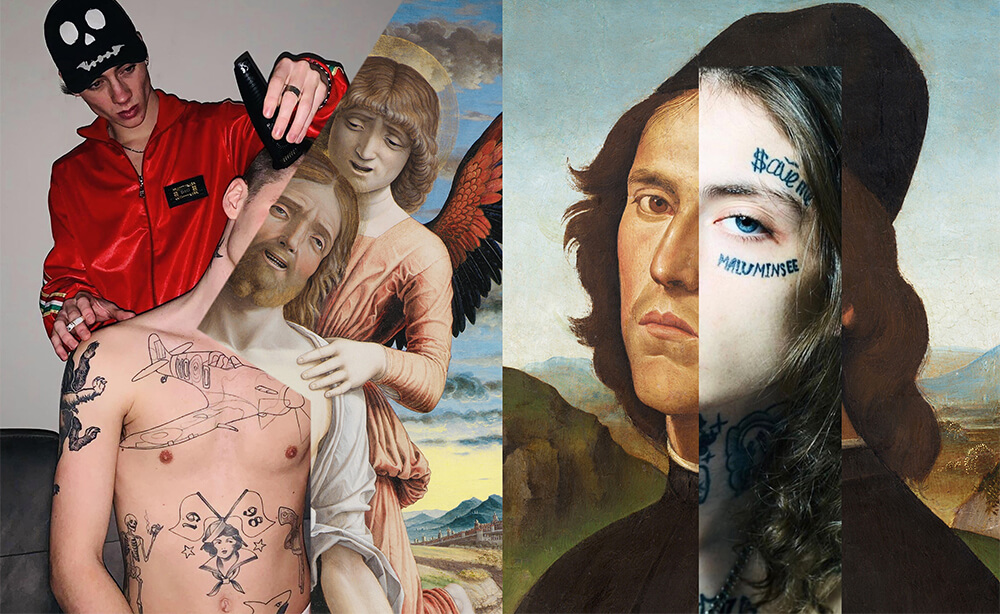 Patteef: il collagista che ama i tatuaggi e l’arte sacra