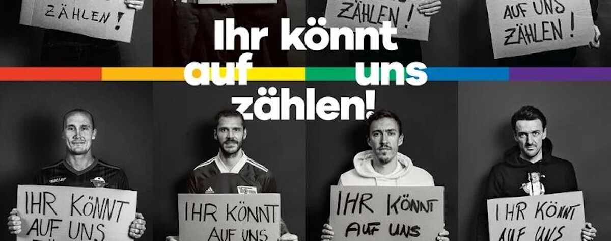 Germania, 800 calciatori firmano appello rivolto ai colleghi gay: "Fate coming out, vi sosterremo" - germania coming out calcio - Gay.it