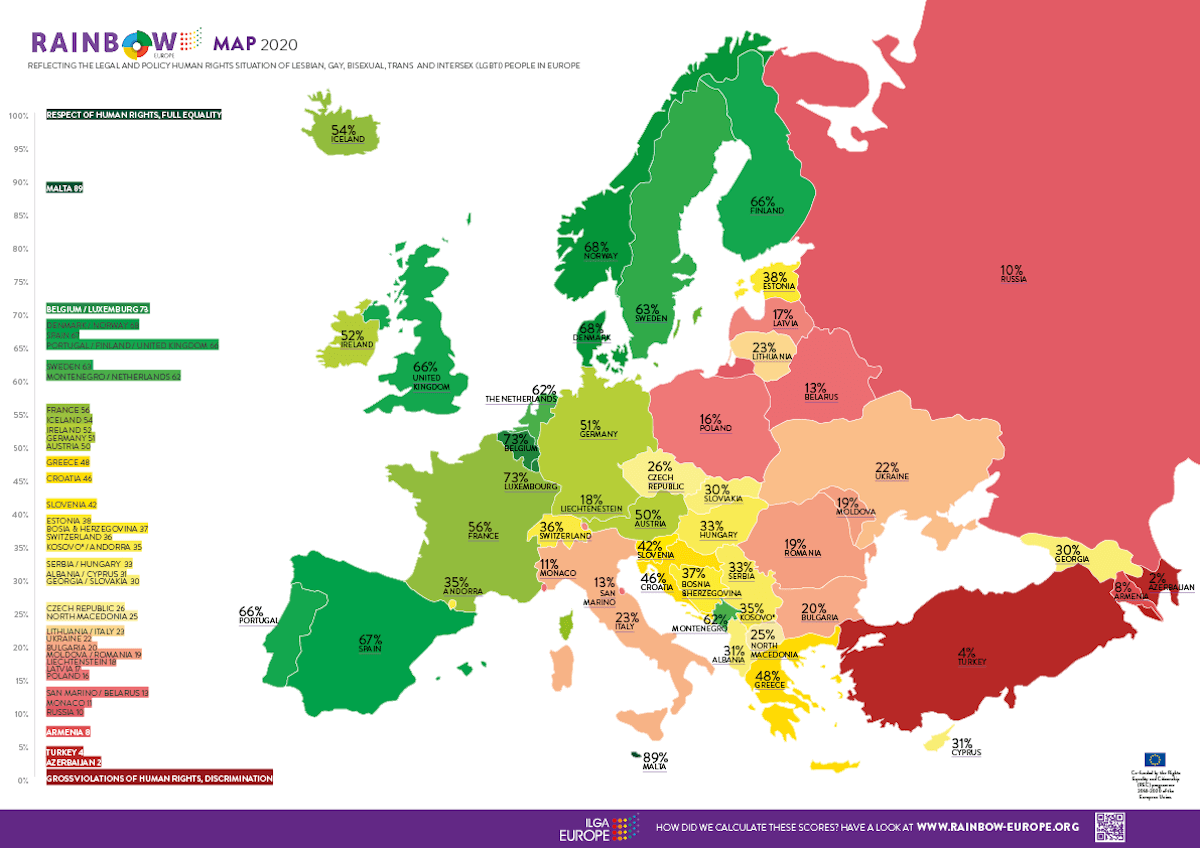 ILGA Europe: la pandemia ha messo in ginocchio la comunità LGBT